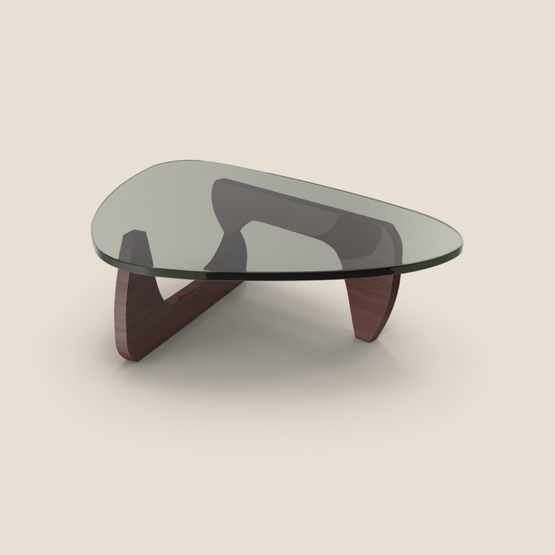 Triangle Glass Table