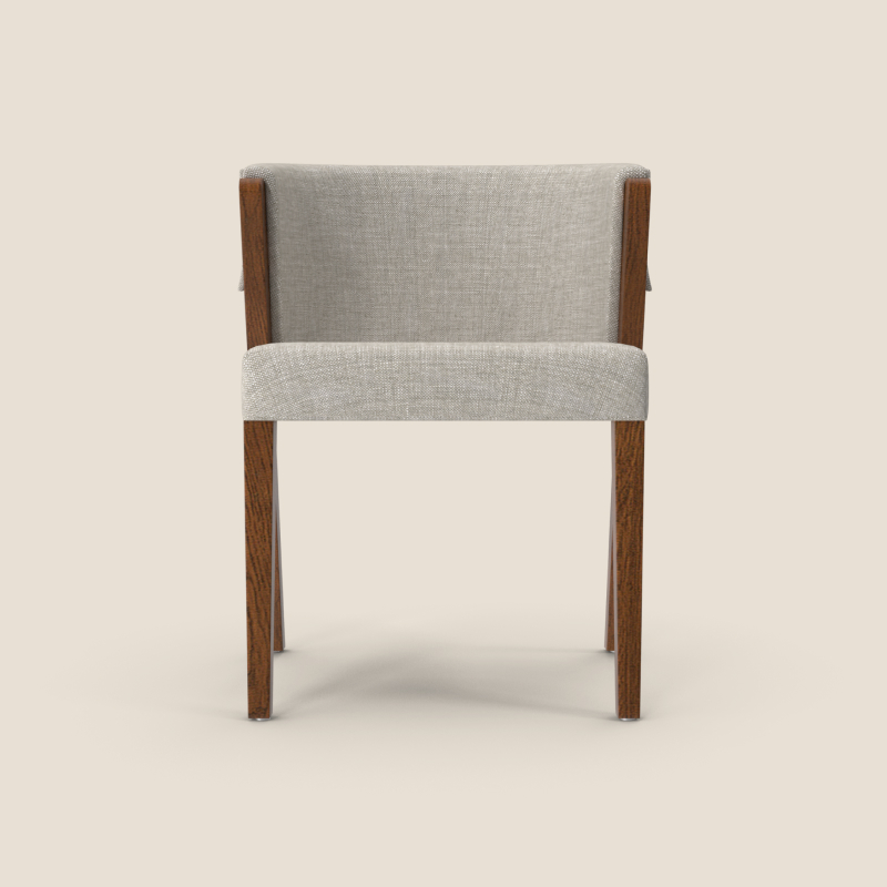 Curved Oak Chair